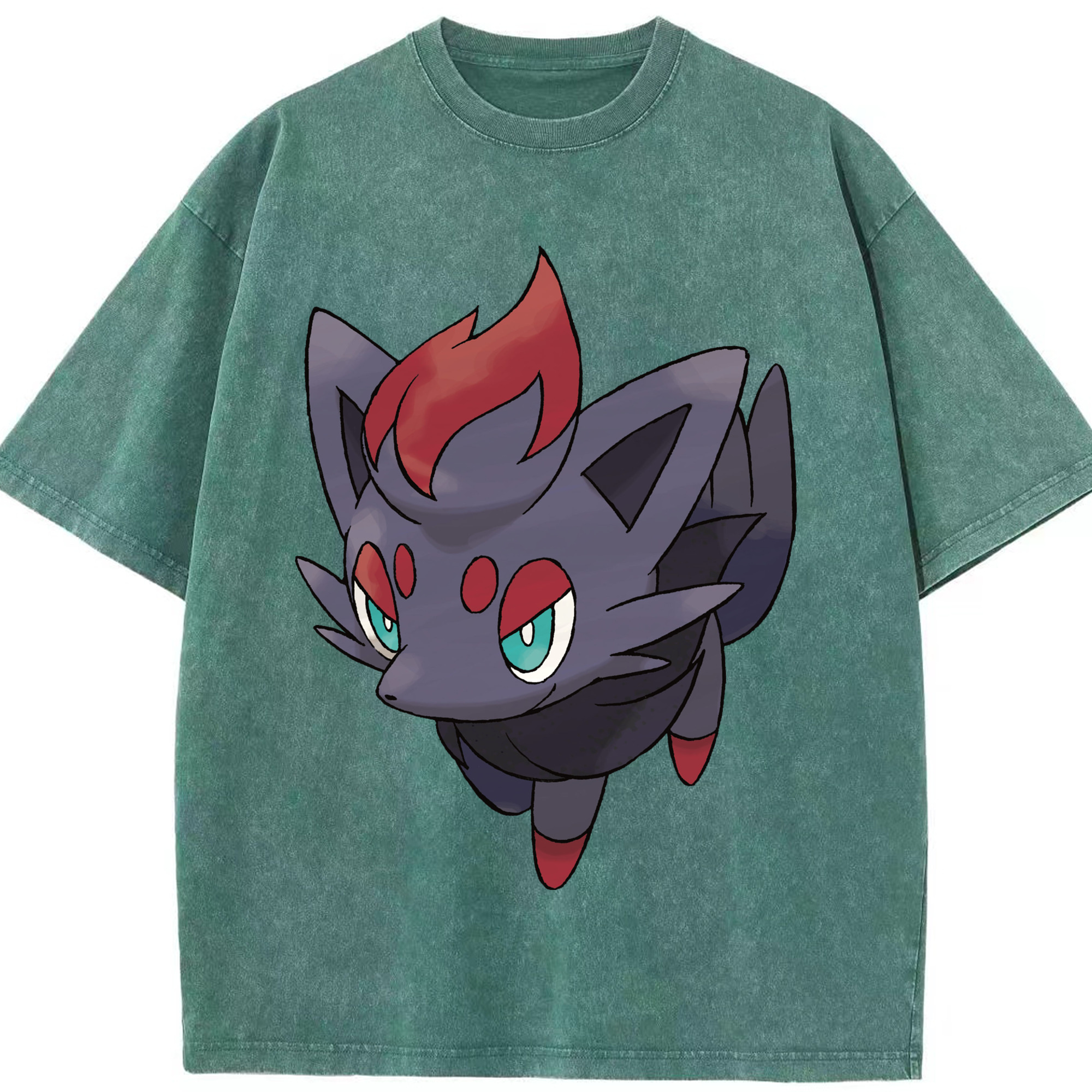 （画像用） ポケットモンスター Pokémon 綿100% ヴィンテージ風 半袖Tシャツ（フロントプリント）